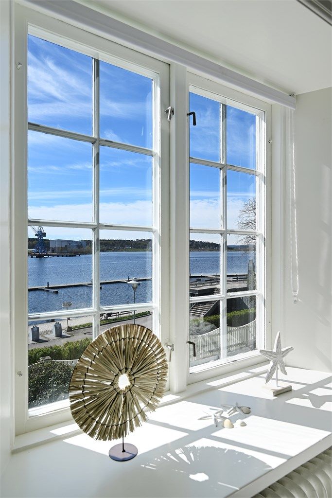 En levende utsikt som endrer seg med årstidene.