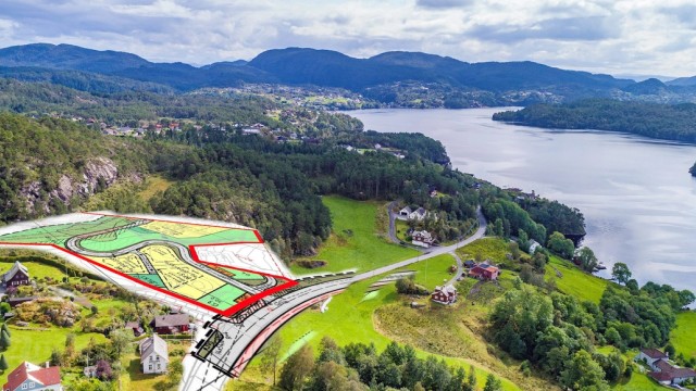 Felt BFS1 og 2 er den nederste delen av feltet, mens BFS3 er den øverste delen.