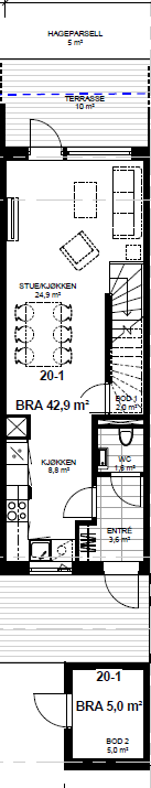 Planskisse 1.etasje.