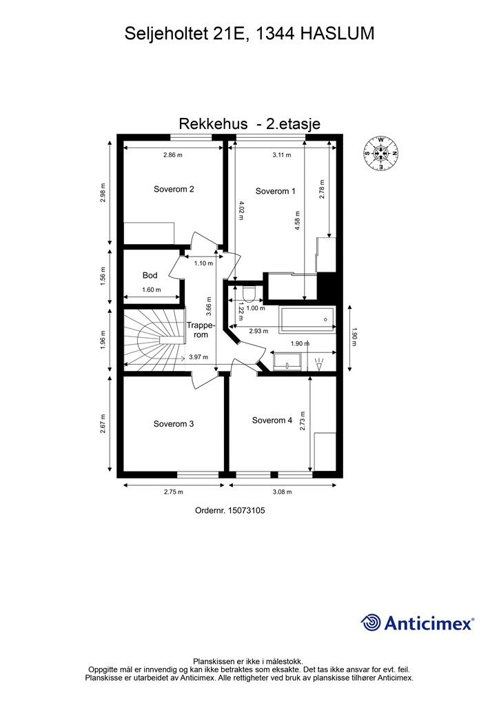 Plantegning 2.etasje