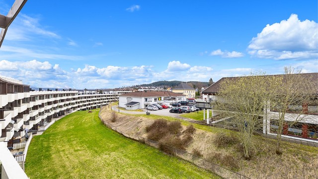 Utsikt fra balkongen