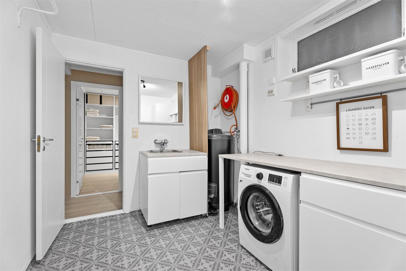 Varmtvannsberederen ble byttet i 2023. 