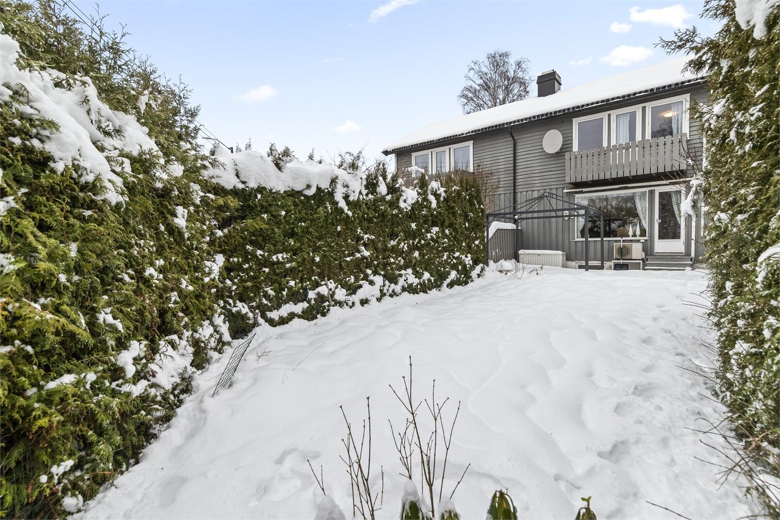 Lettstelt hage som er perfekt for de som har husdyr 