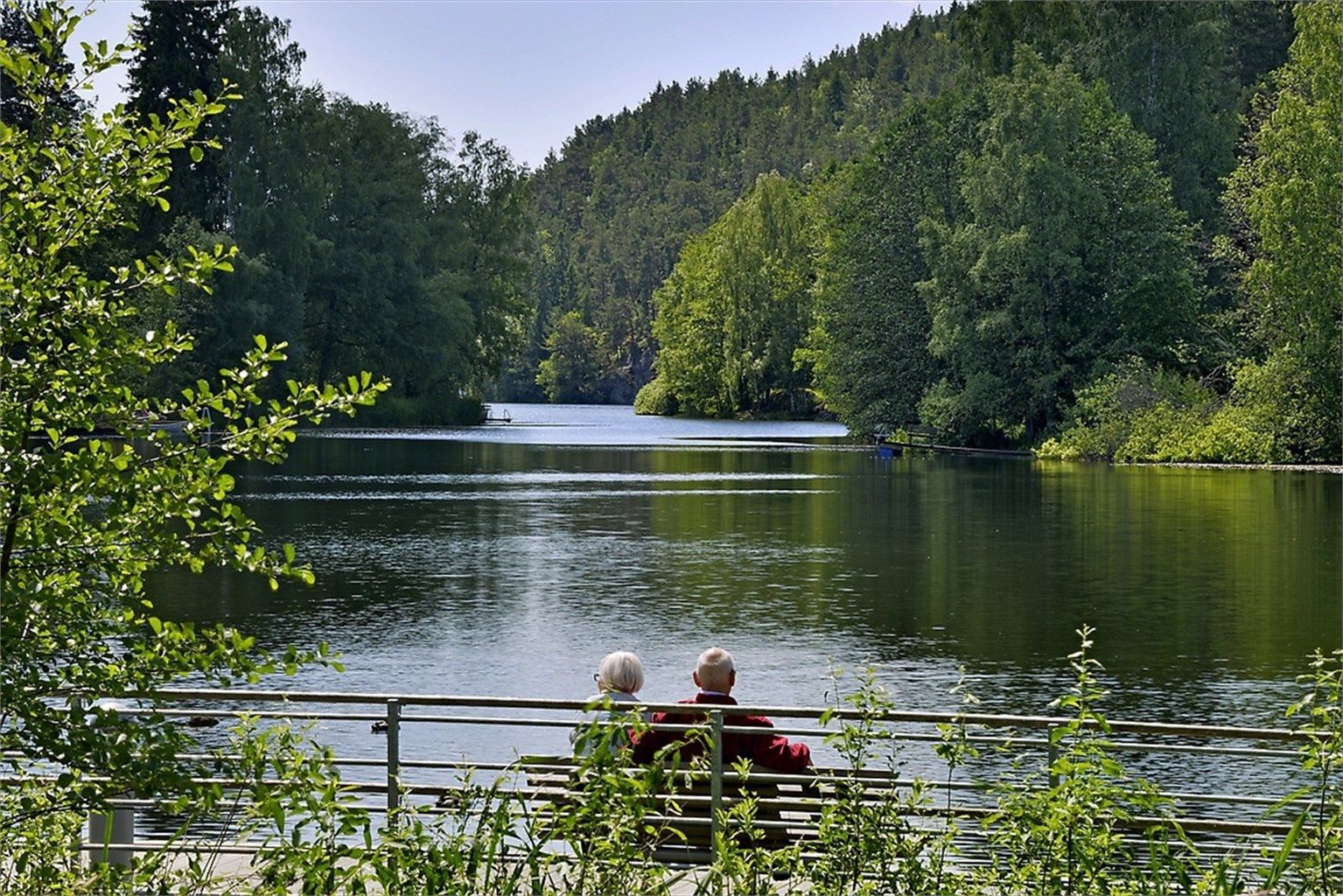 Idyll ved Kolbotnvannet