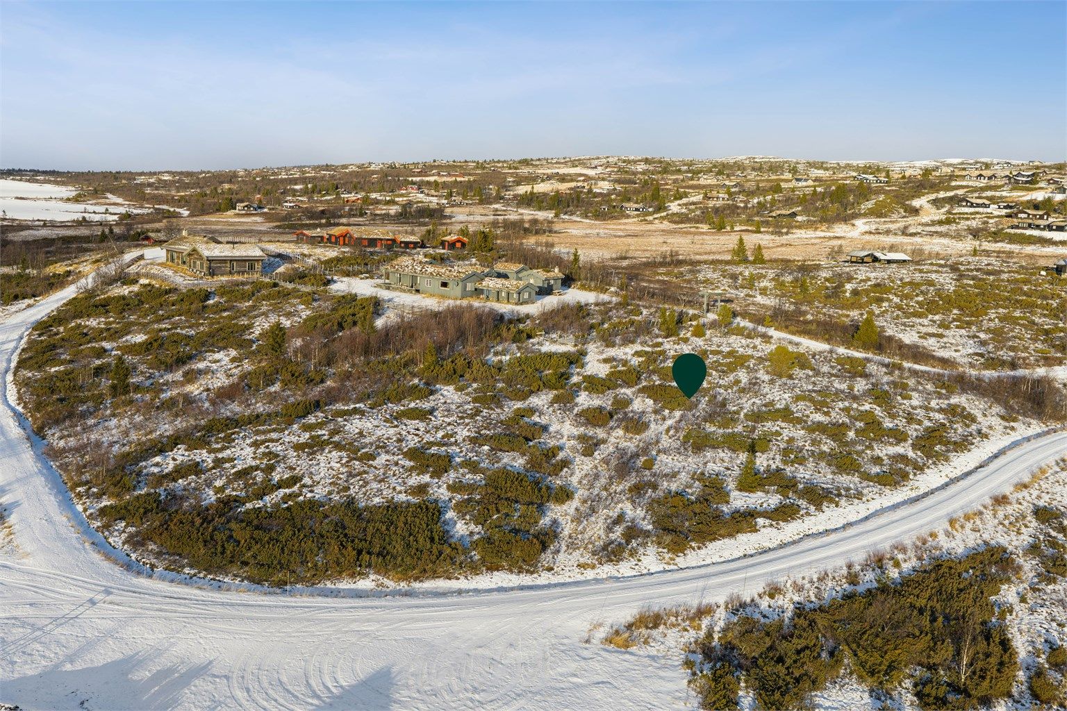 Beliggenheten gir et solid utgangspunkt for turer året rundt. Foto: Efkt AS