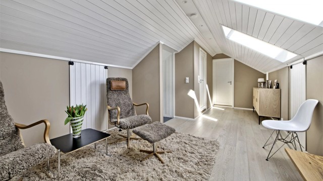 Stue - i loftsetasje