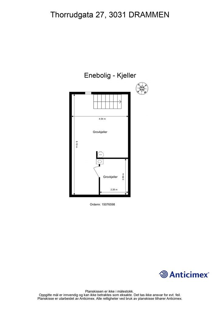 Plantegning - Kjeller