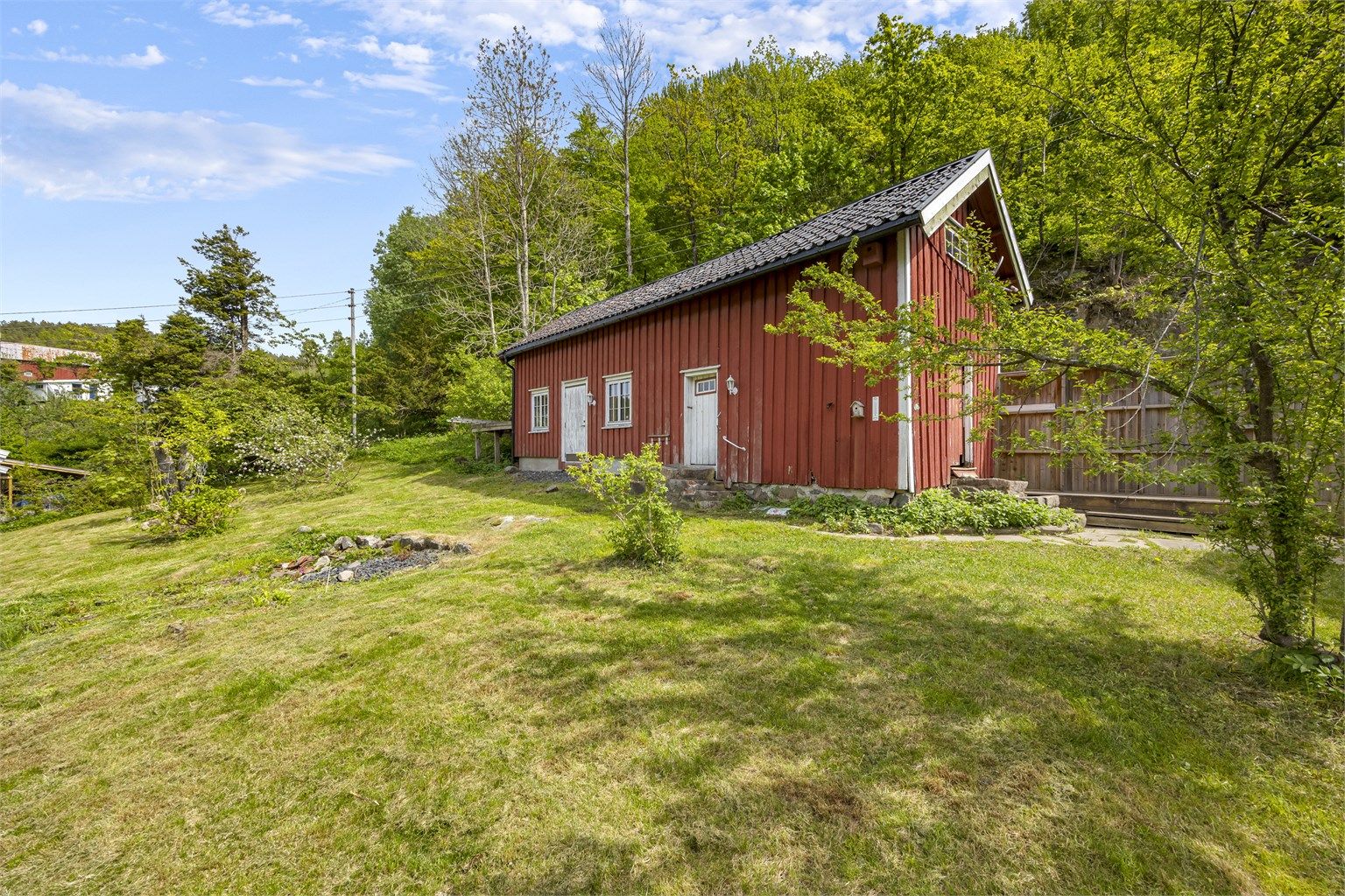 Uthus med god plass til lagring