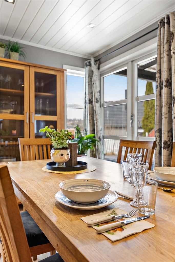 Vinduene i boligen ble skiftet i perioden 2011-2012.