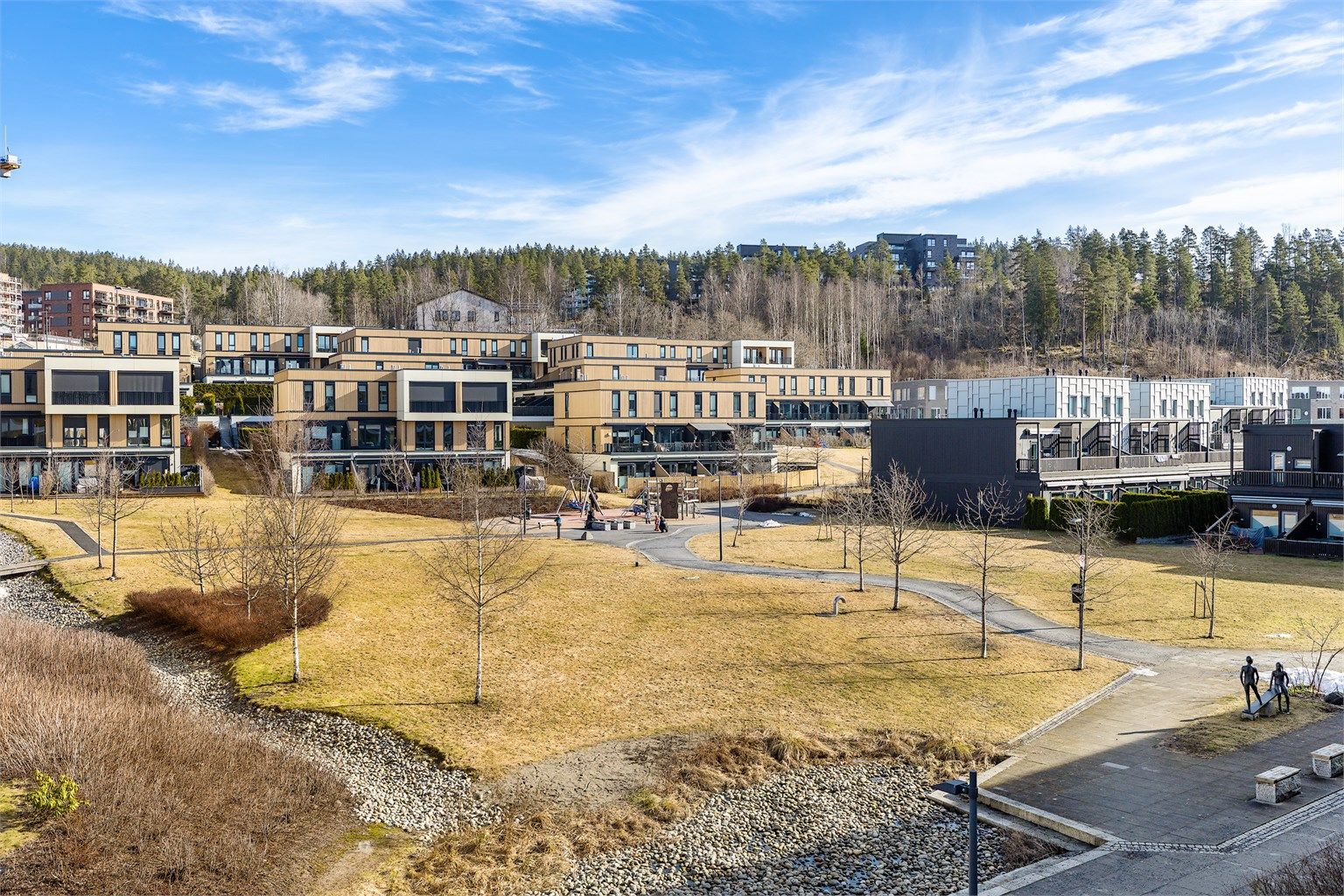 Utsikt fra svalgangen