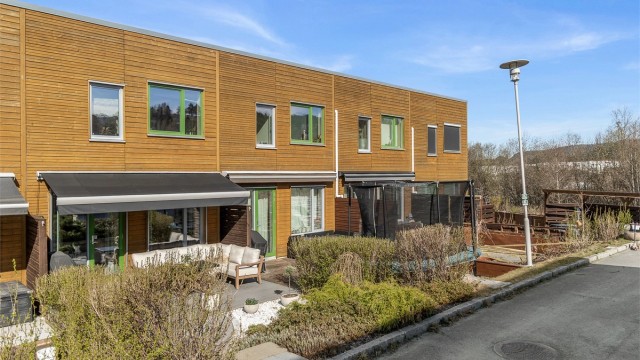 Terrassen vil på sommerstid oppleves som en fin forlengelse av stuen.
