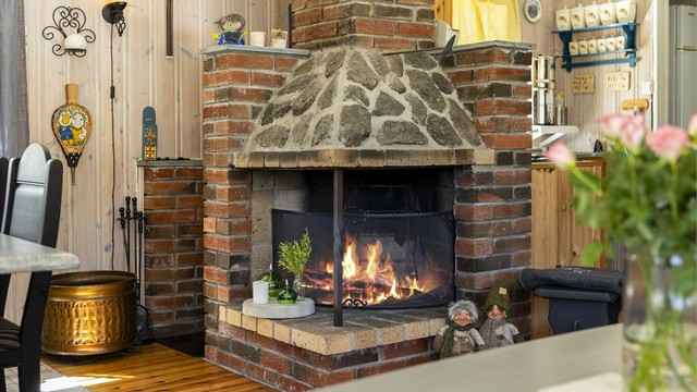 Peisen er et sentralt element for både varme og hygge.