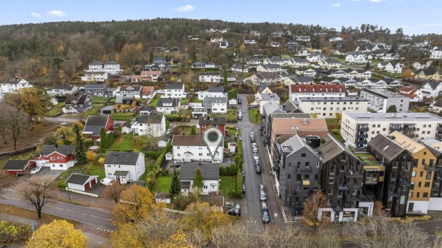 Her er det kort vei til alt!