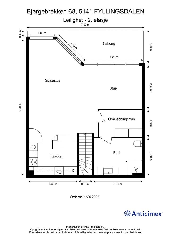 - Plantegning 2.etasje - 
