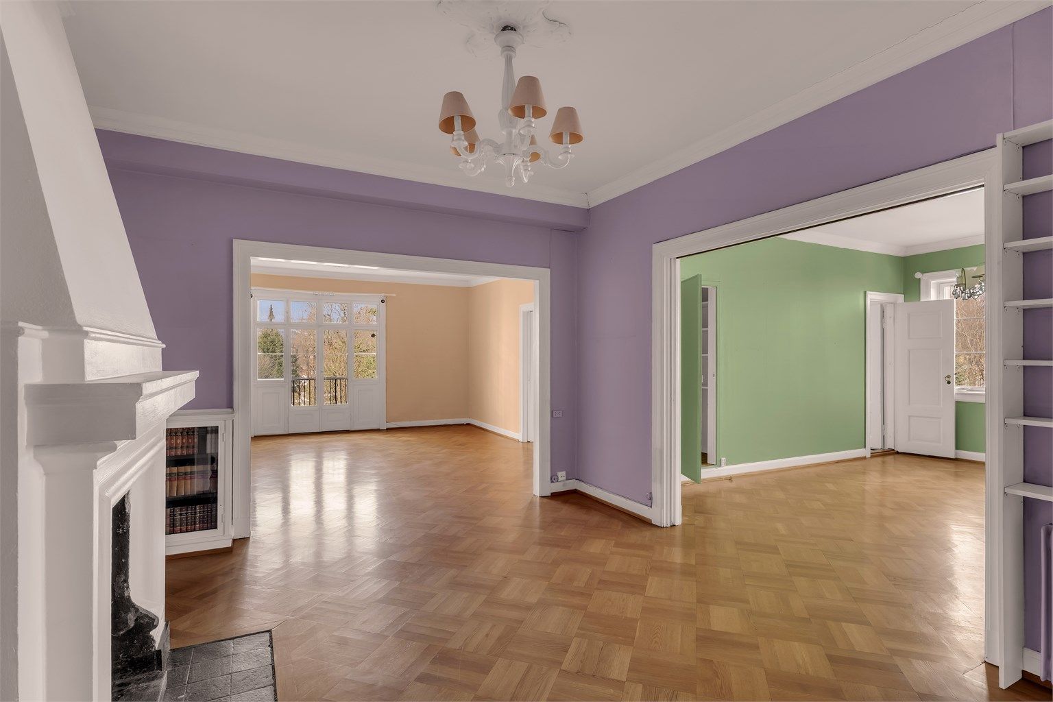 Flere originale detaljer er godt bevart.