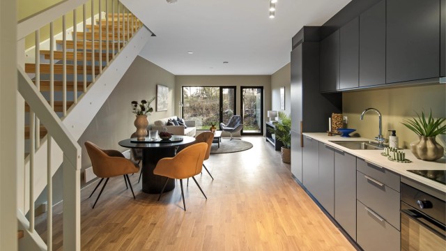 Velkommen inn til stue/kjøkken