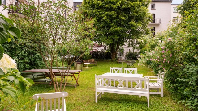 Pent opparbeidet bakgård
