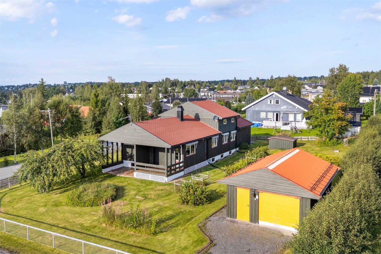 Grimås er av de mest populære områdene på Raufoss. 