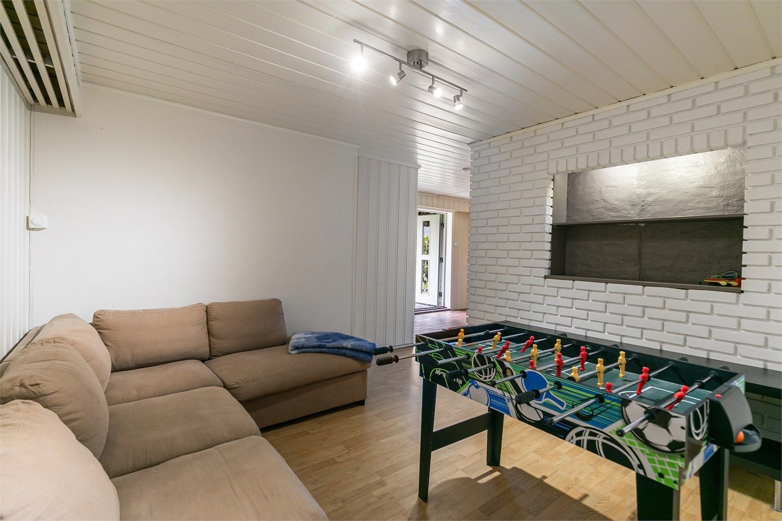 Kjellerstue med gulvvarme