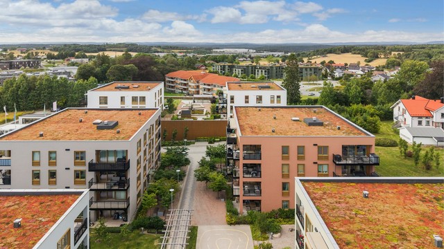 Tamburløkka Sameie har en fin beliggenhet i et rolig område.