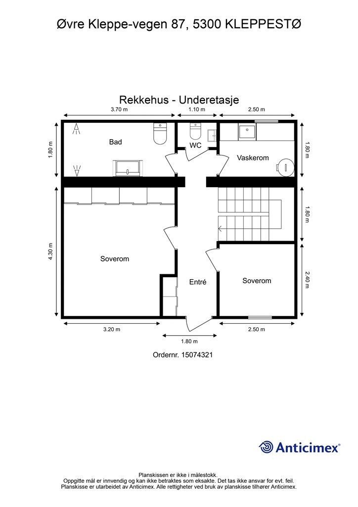 Plantegning underetasje