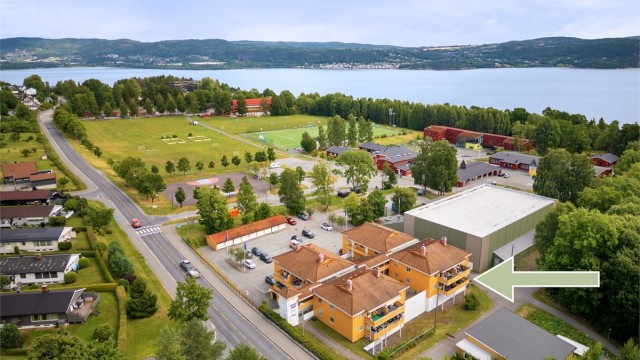 Her bor du sentralt på Åskollen med nærhet til det meste du trenger.
Foto: Ole Thoresen