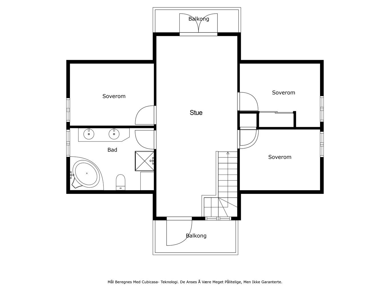 Plantegning 2. etasje