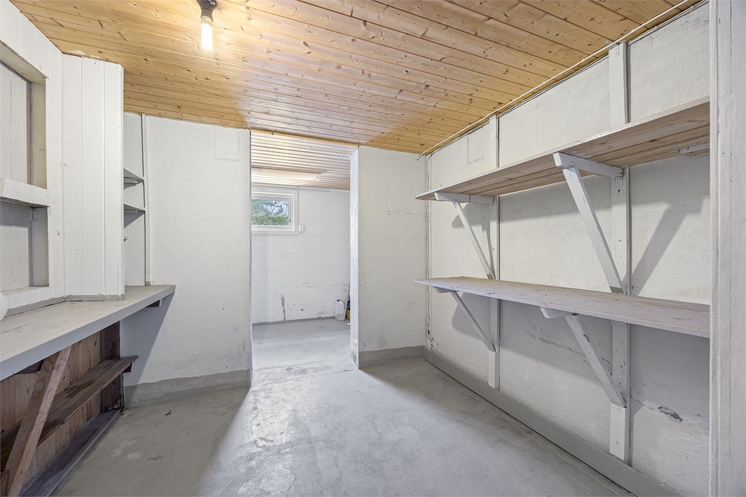 De mange bodene gir et solid utgangspunkt for videre utvikling av kjelleretasjen.