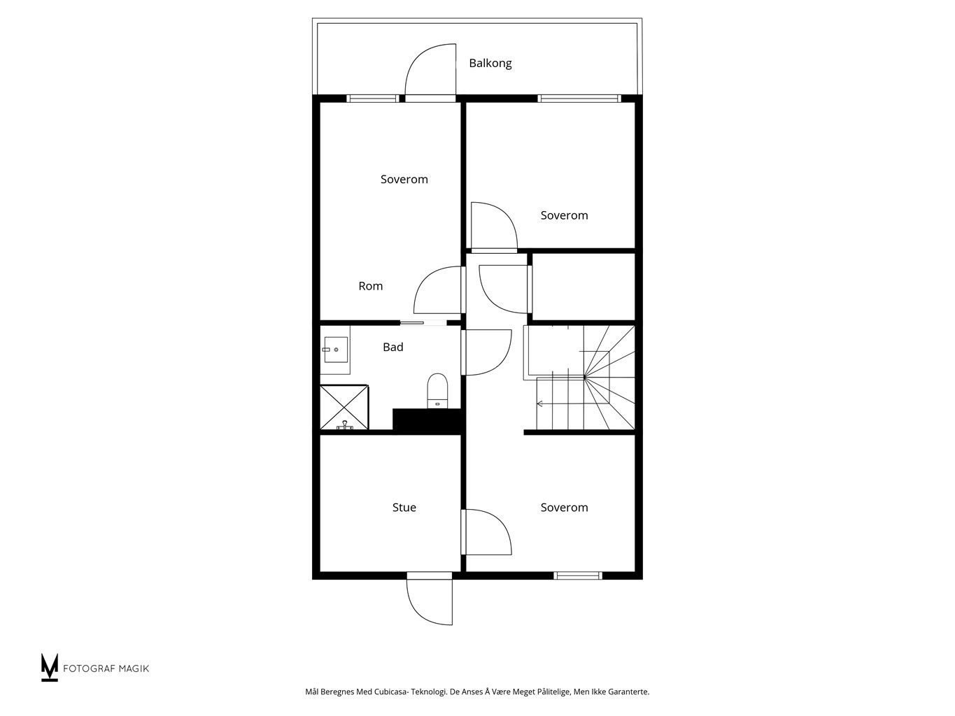 Plantegning 2. etasje