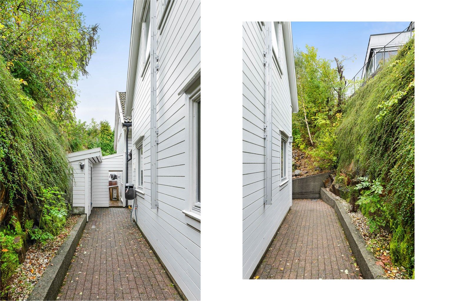 Skjermet bakområde