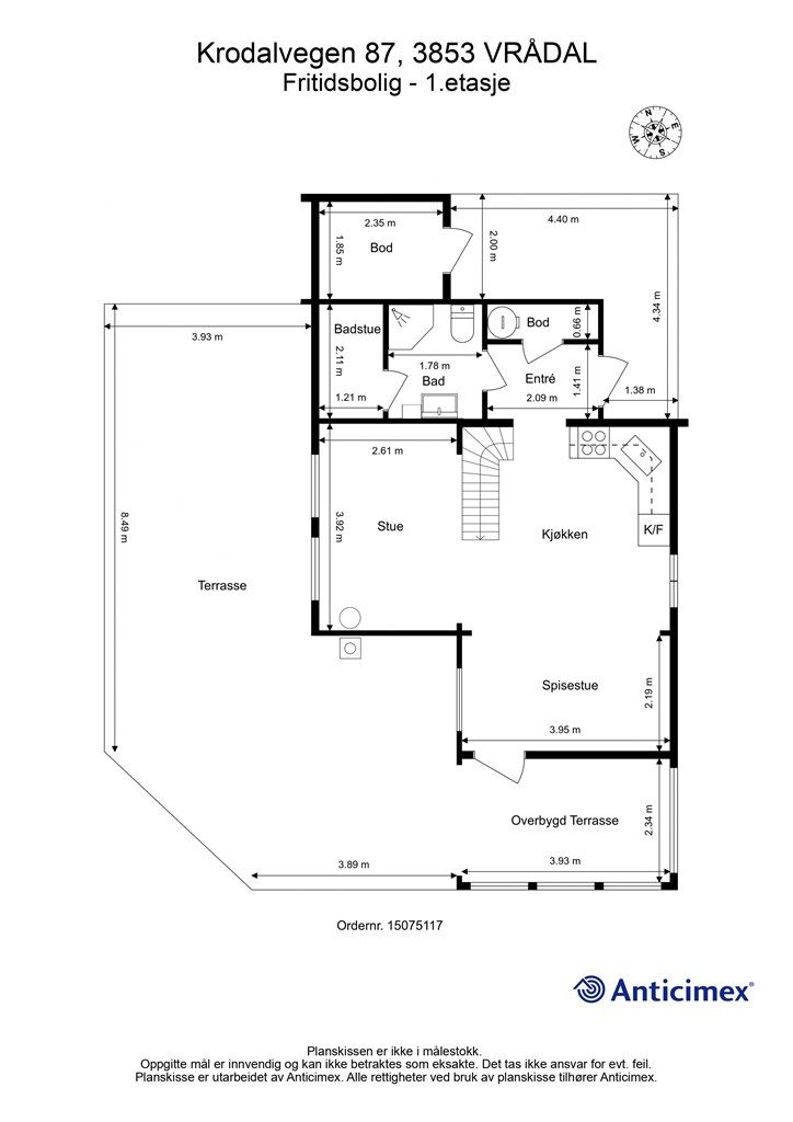 Plantegning 1.etasje