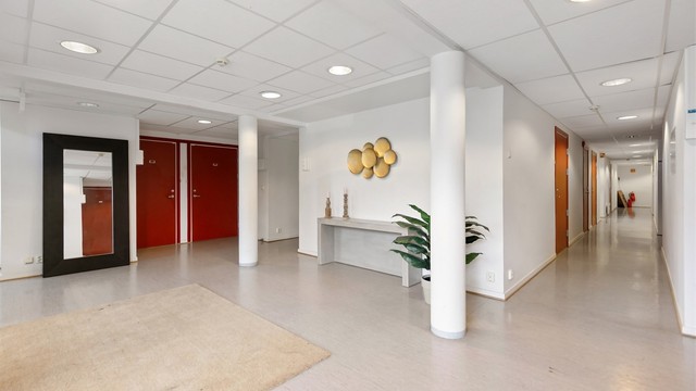 Fellesarealene er lyse og velholdte.