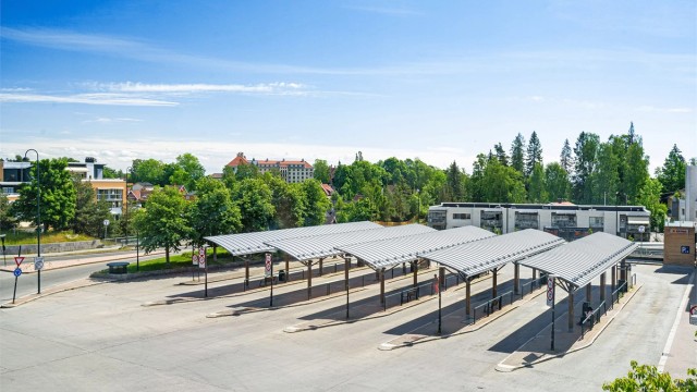 Nærområde Bekkestua bussterminal