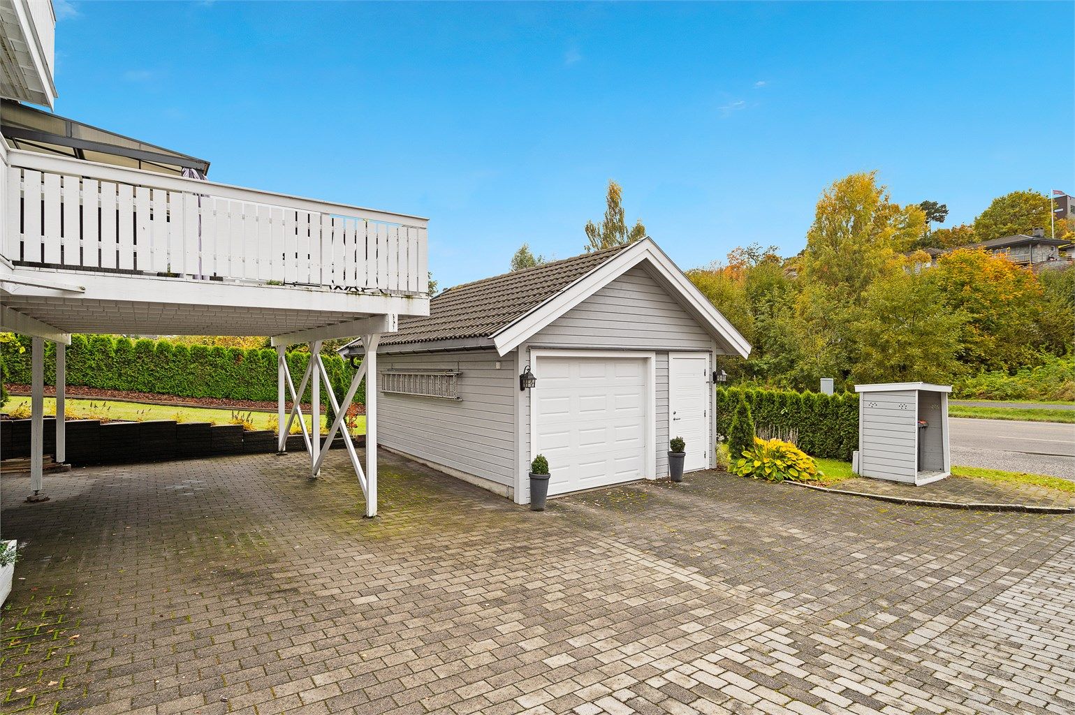 Garasje bygget i 2008