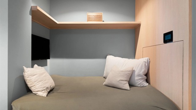 Koselig nisje med plassbygget daybed