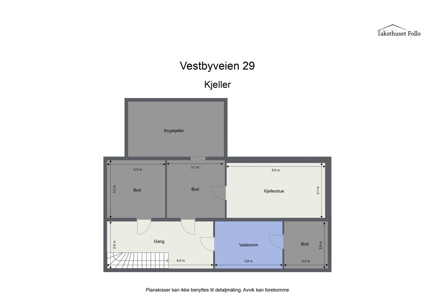 Plantegning u. etasje