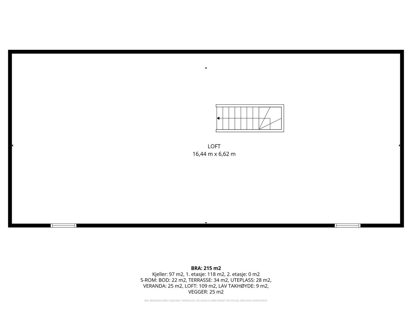 Plantegning loft