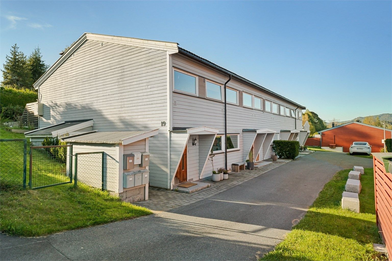 Sommerbilde av området