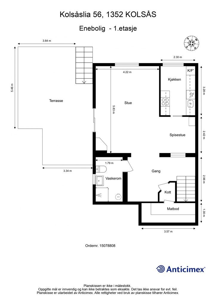 Plantegning - Første etasje