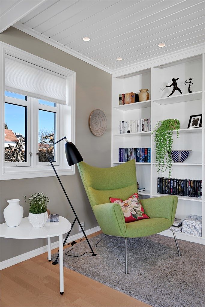 Detalj fra lesekroken.