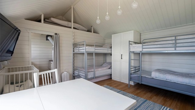 - Rikelig med sengeplasser til storfamilien eller gjester -