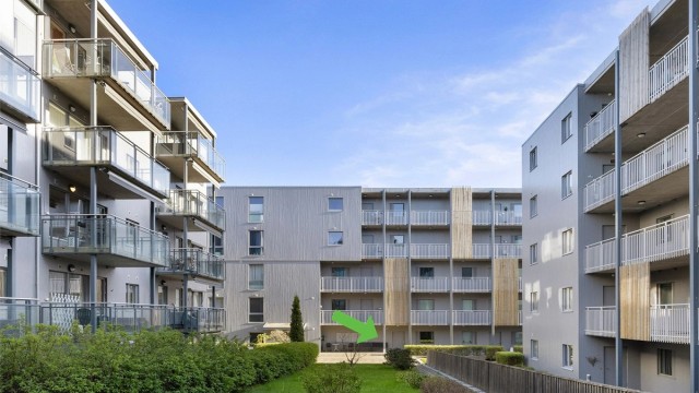 En lys og hyggelig to-romsleilighet tilknyttet Eierseksjonssameiet Romakvartalet.
