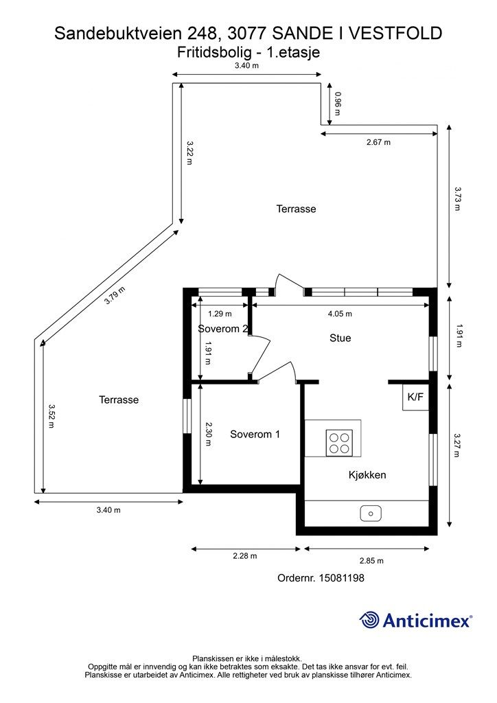 Plantegning - 1. etasje