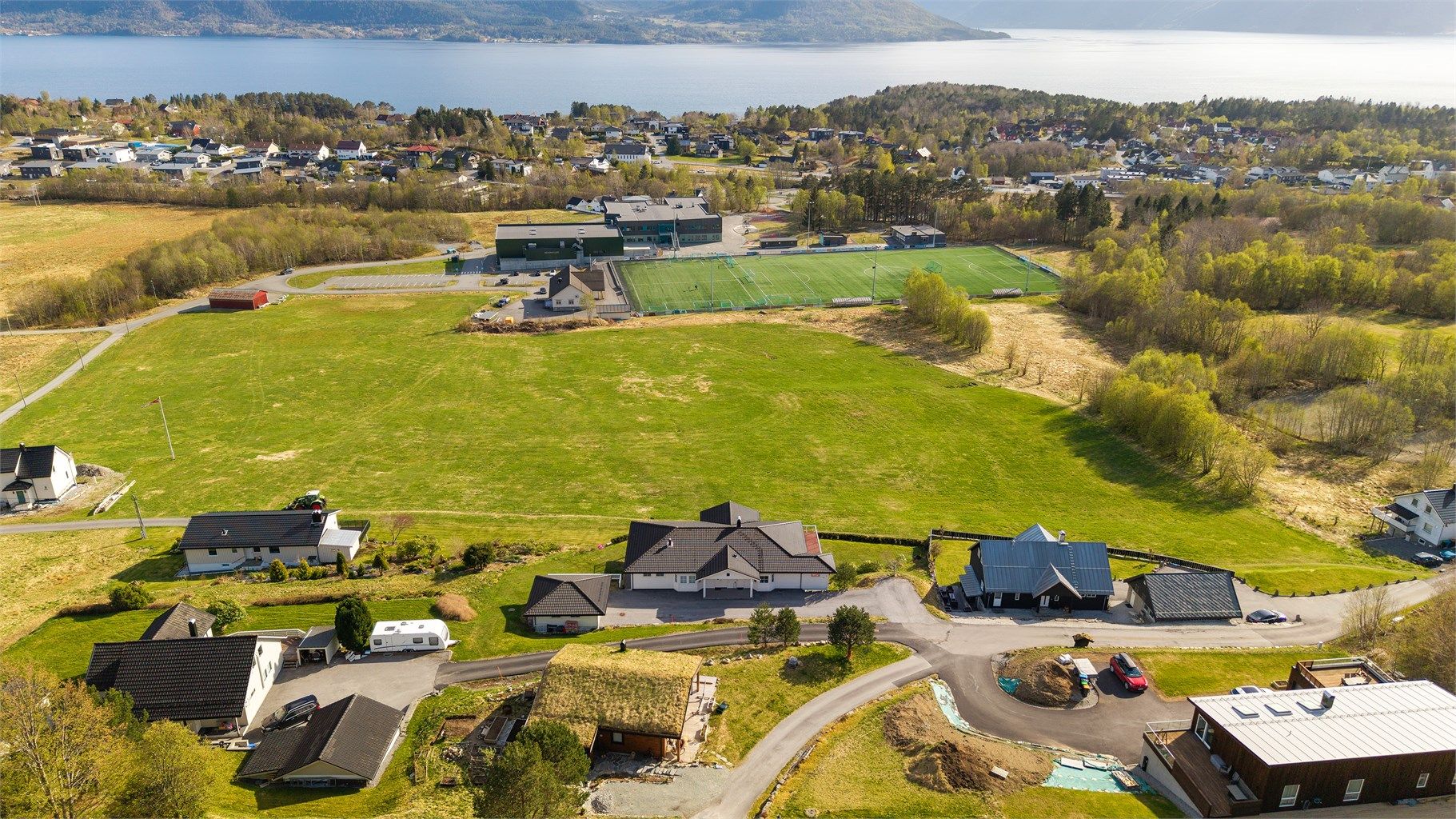 Nærområdet er ideelt for barnefamilier og de som er glade i natur og friluftsliv.