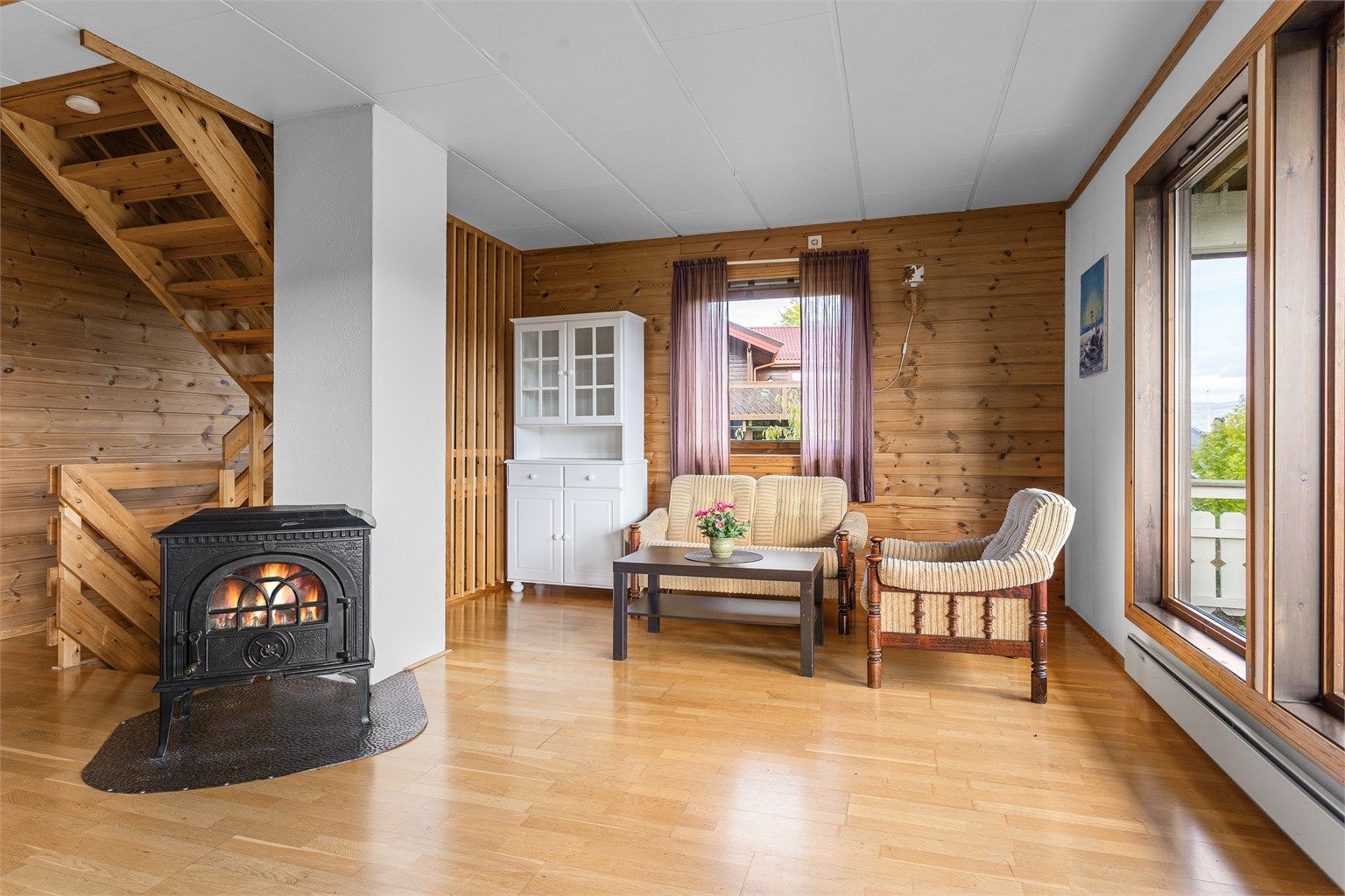 Plass til spisebord