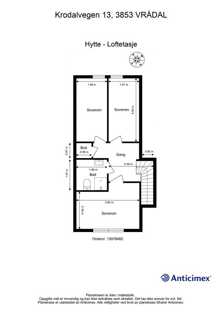 Plantegning 2. etasje