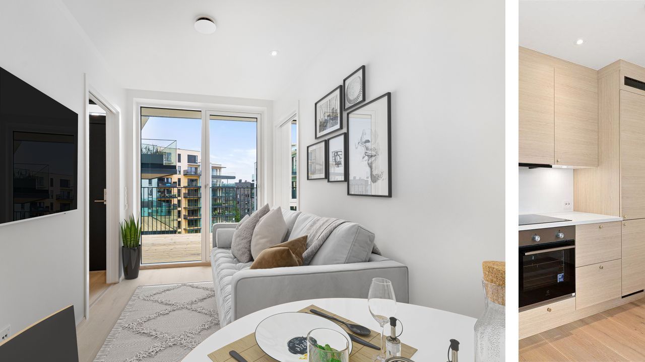 Velkommen til Tangen 27. Flott leilighet i 5 etg, Luftig beliggenhet 