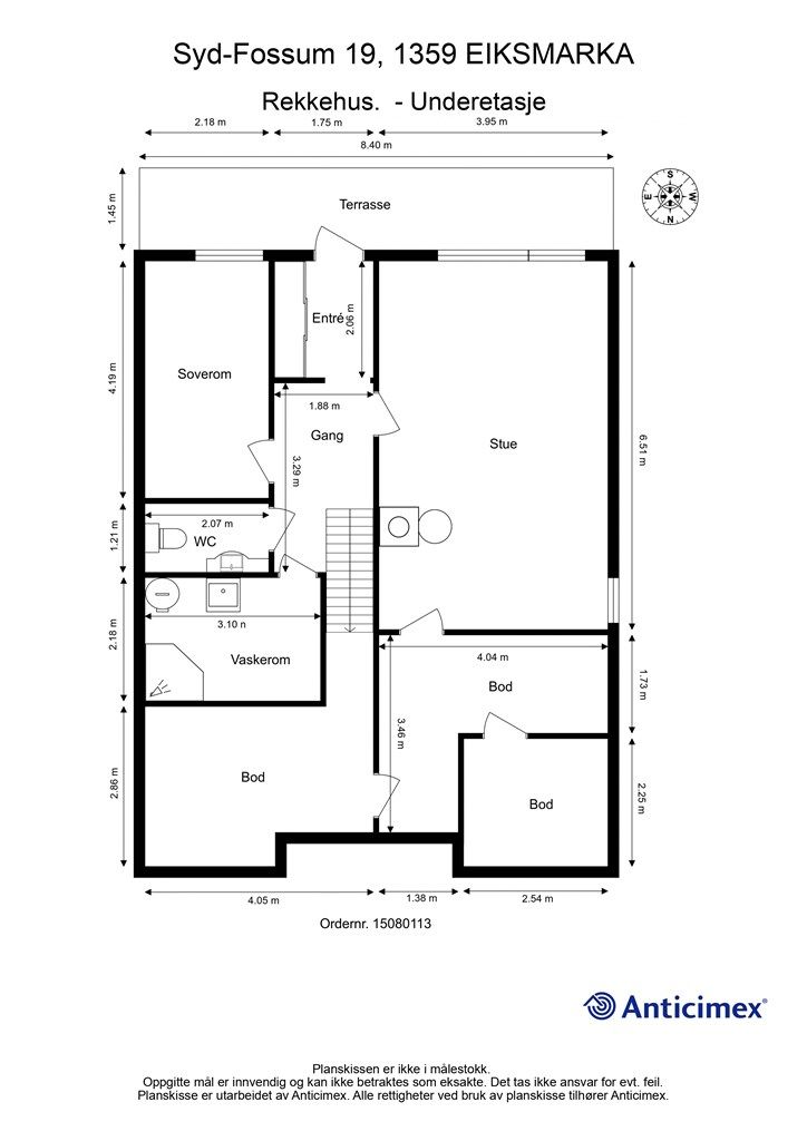 Plantegning - Underetasje