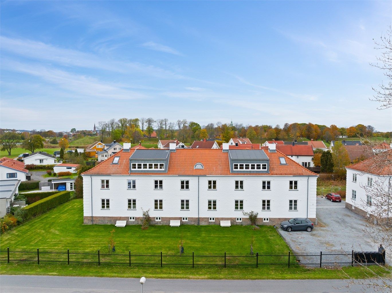Leiligheten ble etablert i 2011 etter en omfattende restaurering av bygget som opprinnelig er fra 1919.