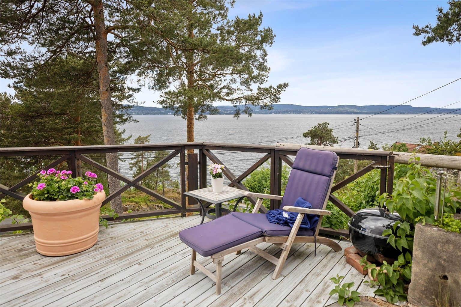 Et perfekt sted for å lene seg tilbake og bare nyte varme sommerdager